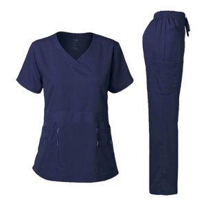 Women's Medical Uniform Scrub Set Ultra Soft Size Large NWT #1244